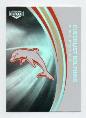 2024 Nrl Elite Silver Special Parallel (P037) Checklist Dolphins