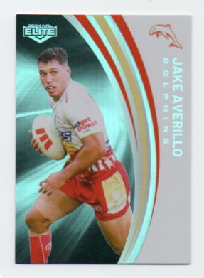 2024 Nrl Elite Silver Special Parallel (P038) Jake Averillo Dolphins