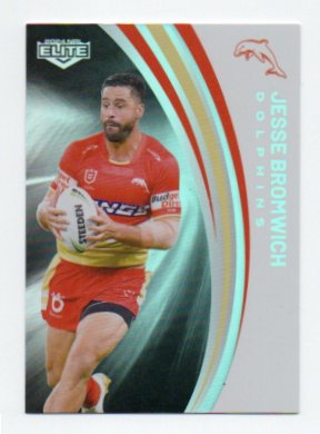 2024 Nrl Elite Silver Special Parallel (P039) Jesse Bromwich Dolphins