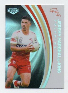 2024 Nrl Elite Silver Special Parallel (P044) Jeremy Marshall-King Dolphins