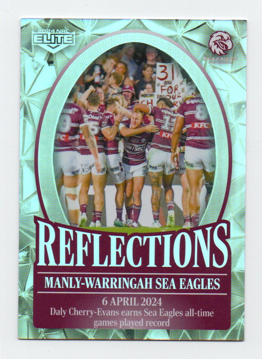 2024 Nrl Elite NRL Reflections (RF14) Sea Eagles