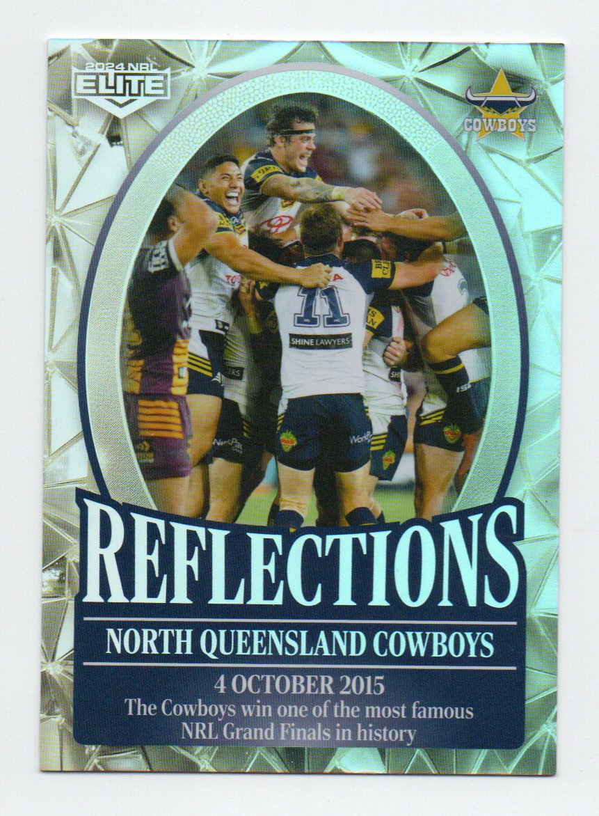 2024 Nrl Elite NRL Reflections (RF19) Cowboys