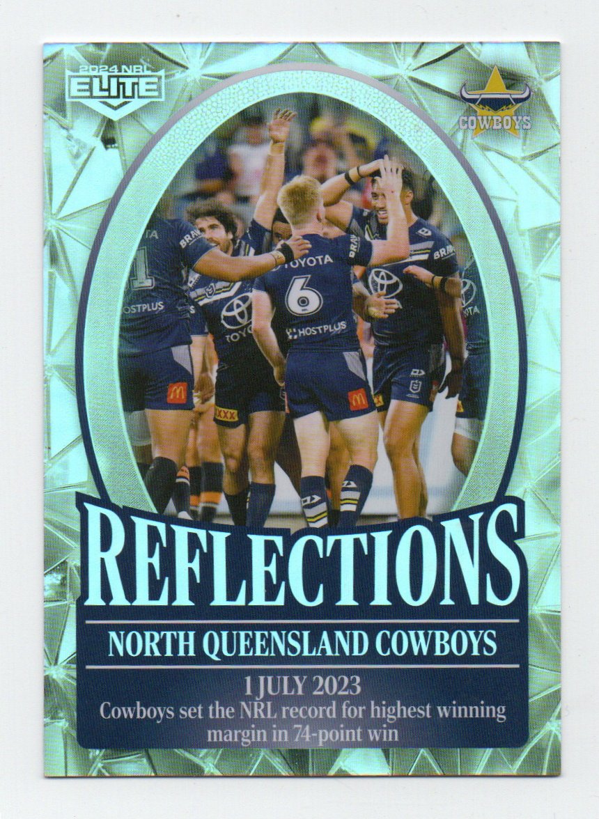 2024 Nrl Elite NRL Reflections (RF20) Cowboys