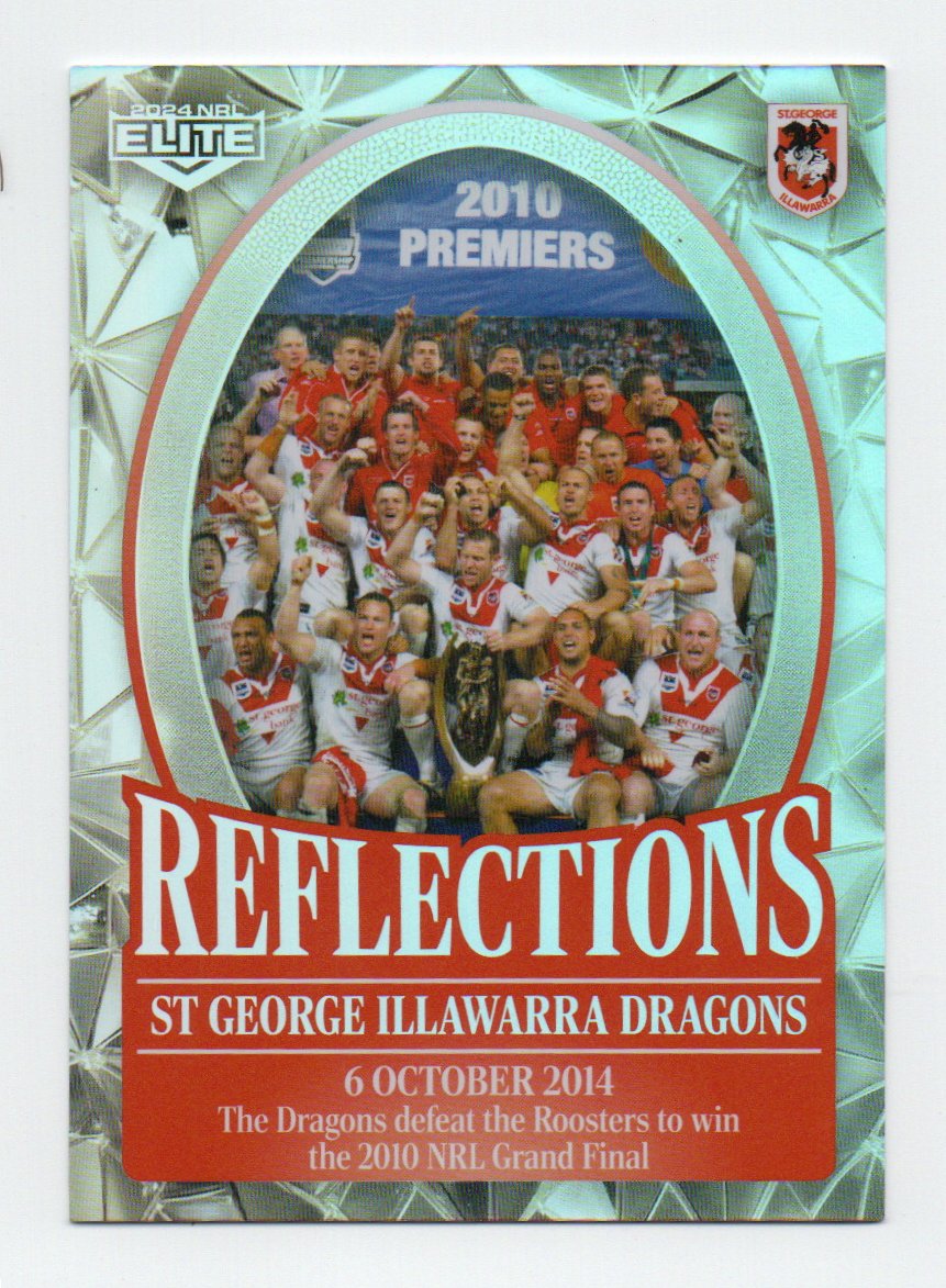 2024 Nrl Elite NRL Reflections (RF27) Dragons