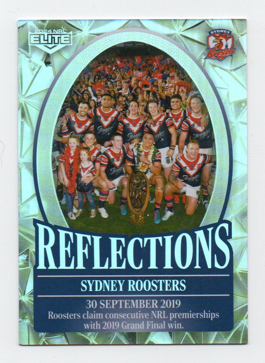 2024 Nrl Elite NRL Reflections (RF30) Roosters