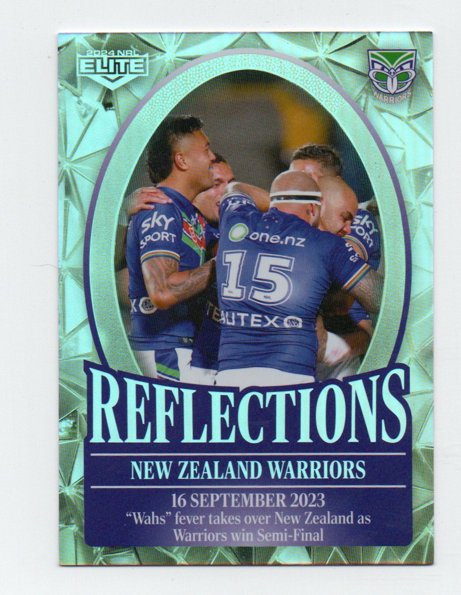 2024 Nrl Elite NRL Reflections (RF32) Warriros