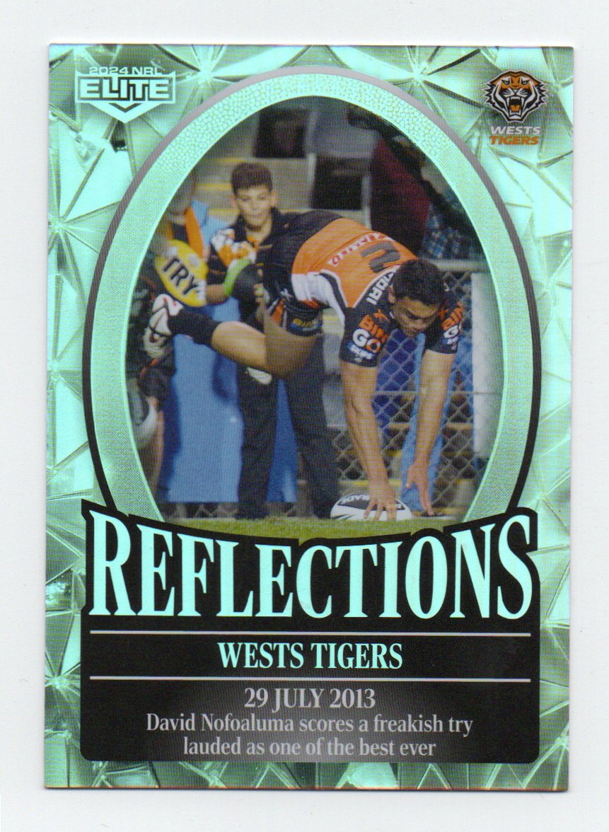 2024 Nrl Elite NRL Reflections (RF34) Wests Tigers