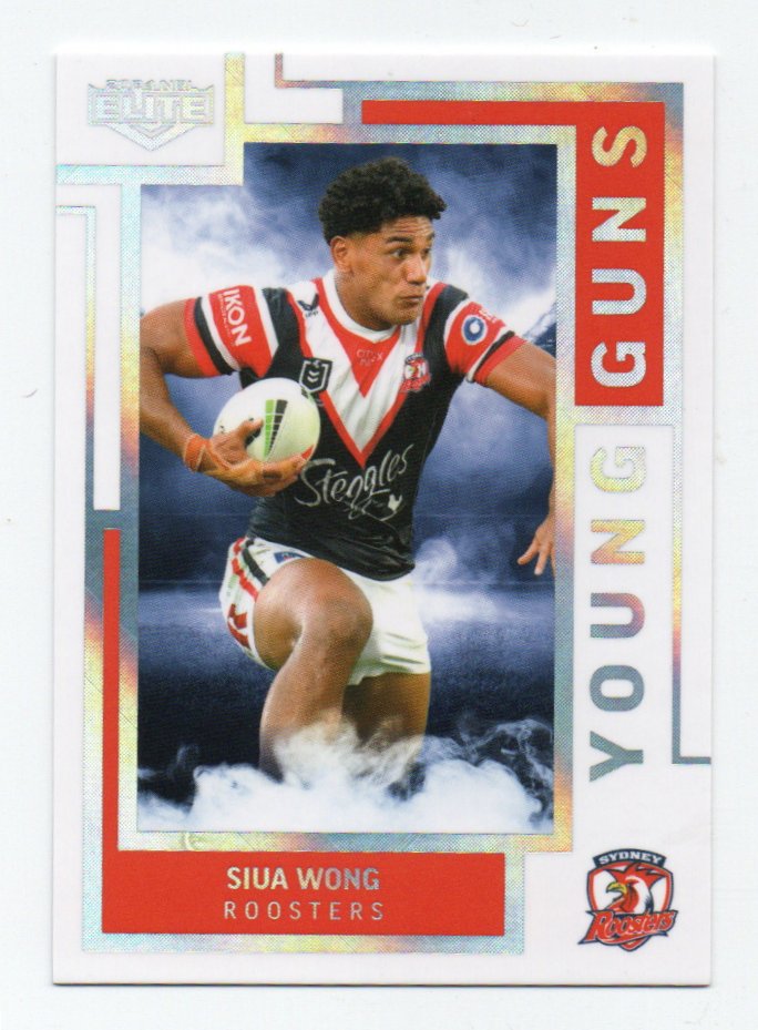 2024 Nrl Elite Youing Guns (YG30) Siua Wong Roosters 123/206