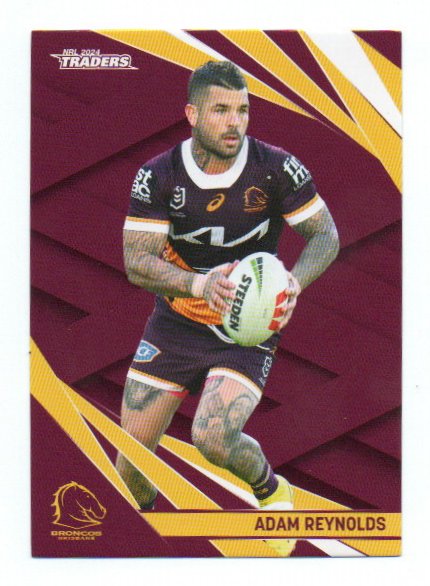 2024 NRL Traders Base (007) Adam Reynolds Broncos