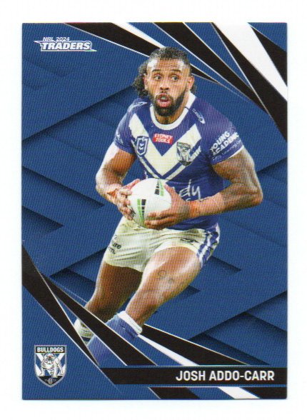 2024 NRL Traders Base (020) Josh Addo-Carr Bulldogs