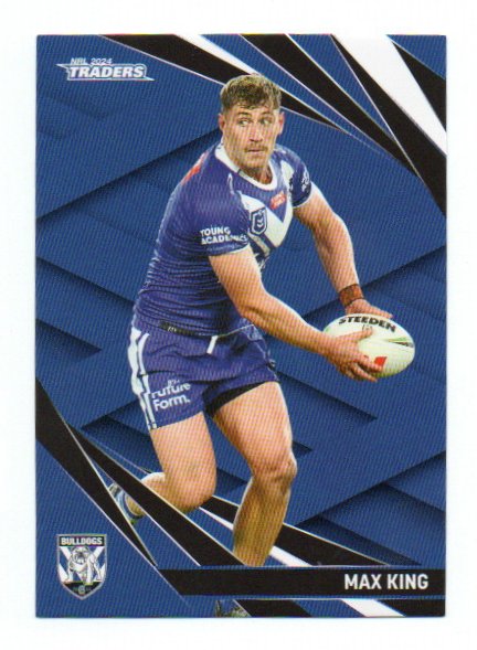 2024 NRL Traders Base (023) Max King Bulldogs