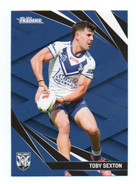 2024 NRL Traders Base (027) Toby Sexton Bulldogs