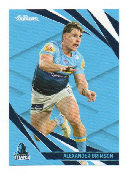 2024 NRL Traders Base (047) Alexander Brimson Titans