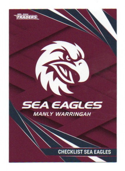 2024 NRL Traders Base (055) Sea Eagles Checklist