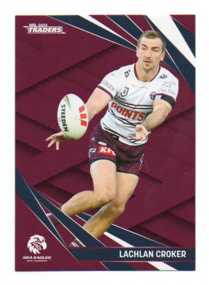 2024 NRL Traders Base (057) Lachlan Croker Sea Eagles