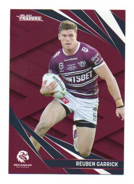 2024 NRL Traders Base (058) Reuben Garrick Sea Eagles