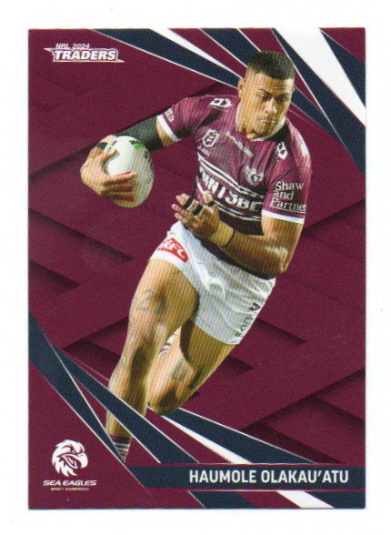 2024 NRL Traders Base (060) Haumole Olakau’atu Sea Eagles