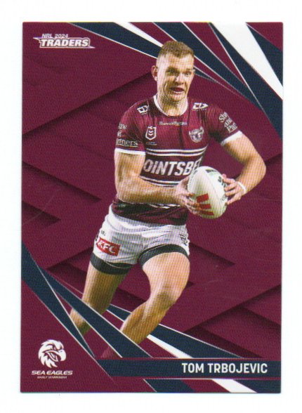 2024 NRL Traders Base (063) Tom Trbojevic Sea Eagles