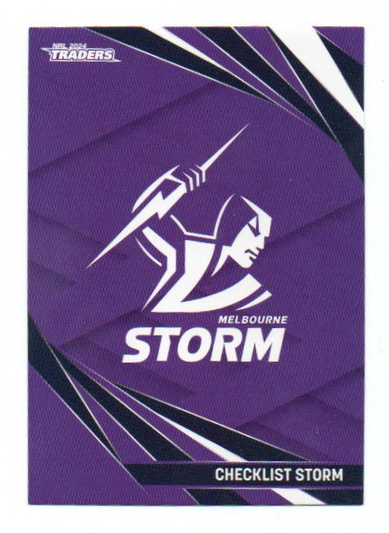 2024 NRL Traders Base (064) Storm Checklist