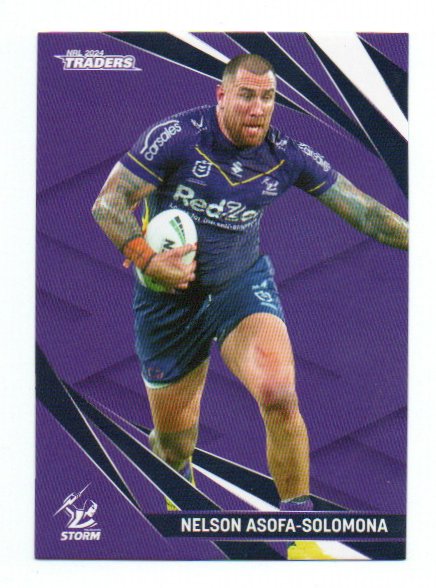 2024 NRL Traders Base (065) Nelson Asofa-Solomona Storm