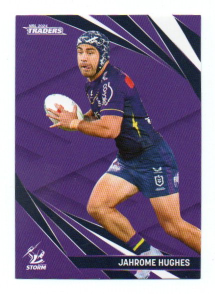 2024 NRL Traders Base (068) Jahrome Hughes Storm