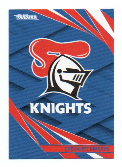 2024 NRL Traders Base (073) Knights Checklist