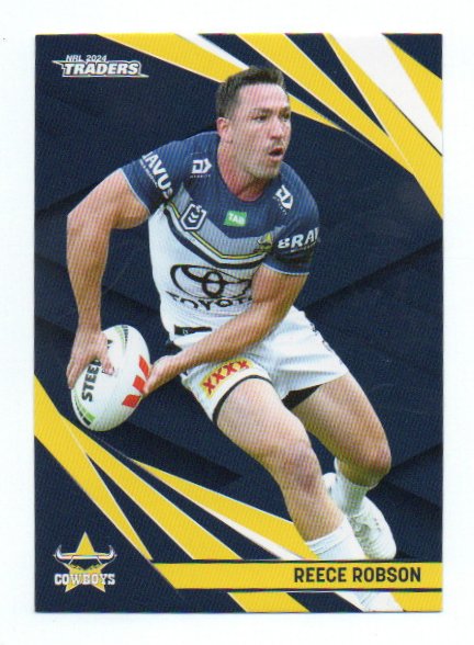 2024 NRL Traders Base (087) Reece Robson Cowboys