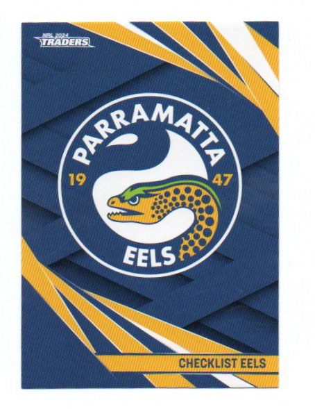 2024 NRL Traders Base (091) Eels Checklist