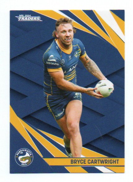 2024 NRL Traders Base (093) Bryce Cartwright Eels