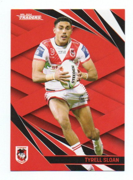 2024 NRL Traders Base (125) Tyrell Sloan Dragons