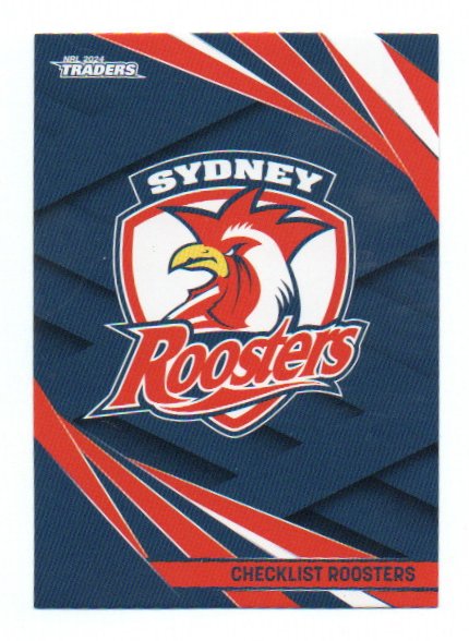 2024 NRL Traders Base (127) Roosters Checklist