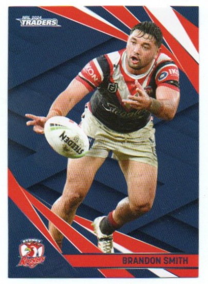 2024 NRL Traders Base (132) Brandon Smith Roosters