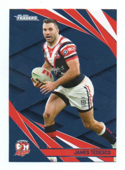 2024 NRL Traders Base (133) James Tedesco Roosters