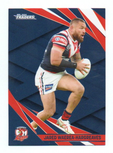 2024 NRL Traders Base (135) Jared Waerea-Hargraves Roosters