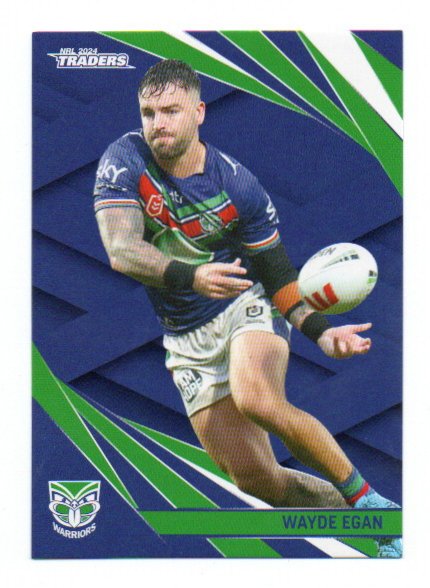 2024 NRL Traders Base (137) Wayde Egan Warriors