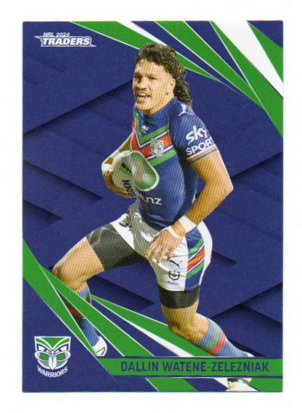 2024 NRL Traders Base (144) Dallin Watene-Zelezniak Warriors