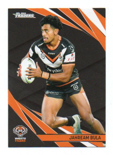 2024 NRL Traders Base (148) Jahream Bula Wests Tigers