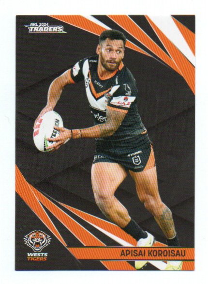 2024 NRL Traders Base (151) Apisai Koroisau Wests Tigers