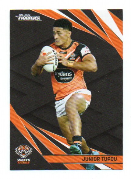 2024 NRL Traders Base (152) Junior Tupou Wests Tigers