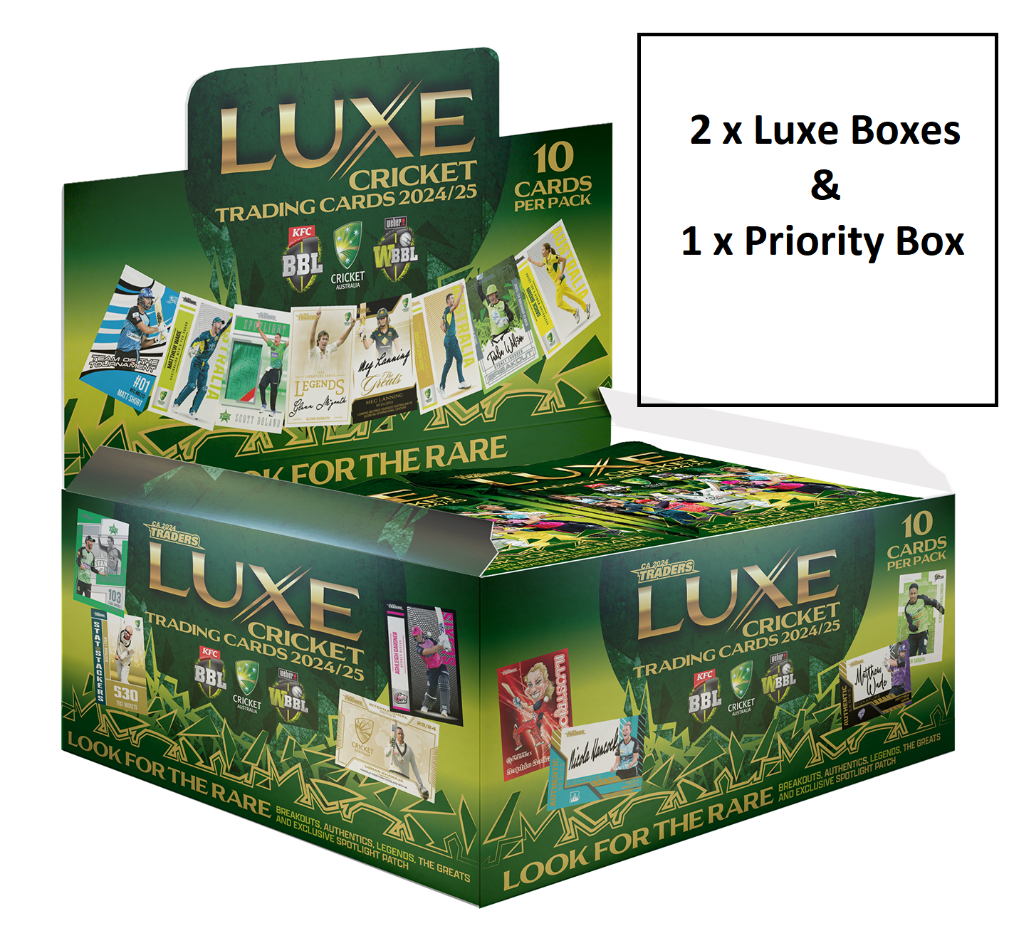 2024 / 25 CA Traders 2 Boxes Luxe & 1 Box Of Priority (1 Per Person) (Release Date 15/11)