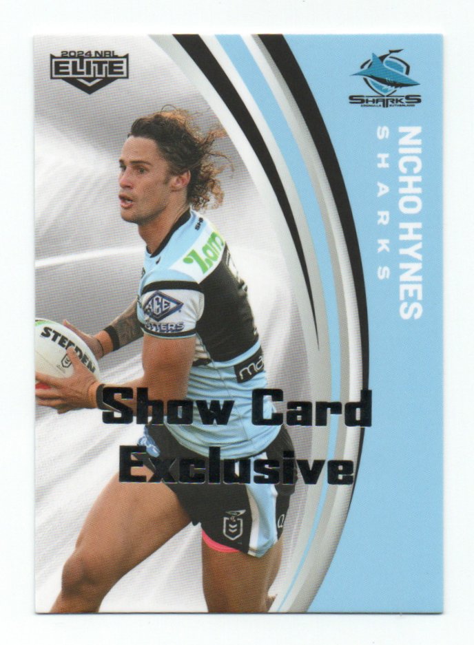 2024 Nrl Elite Show Card Exclusive (031) Nicho HYNES Sharks