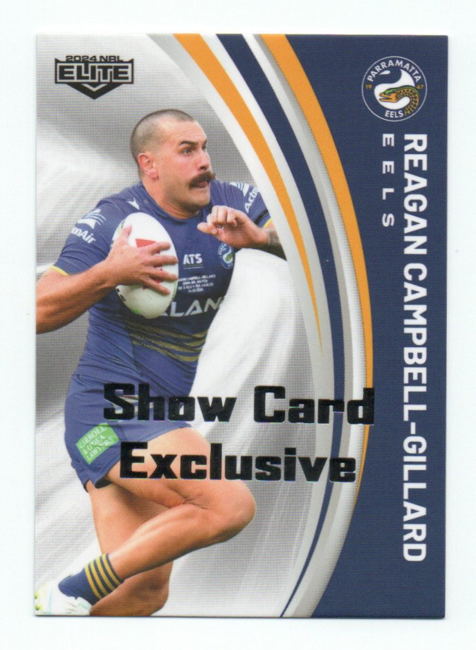 2024 Nrl Elite Show Card Exclusive (093) Reagan Campbell-Gillard Eels