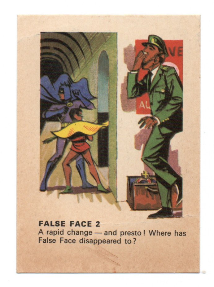 1966 Batman Weeties & Rice Krinkles – False Face 2