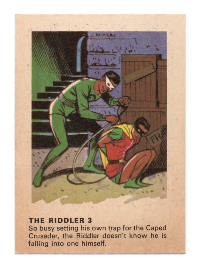 1966 Batman Weeties & Rice Krinkles – The Riddler 3